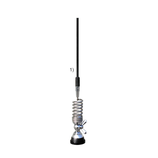 VHF автомобільна антена SIRIO SM 48/140/SL з врізним кріпленням