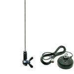 VHF/UHF автомобільна антена SIRIO SMA 108-550 SL на магнітній основі