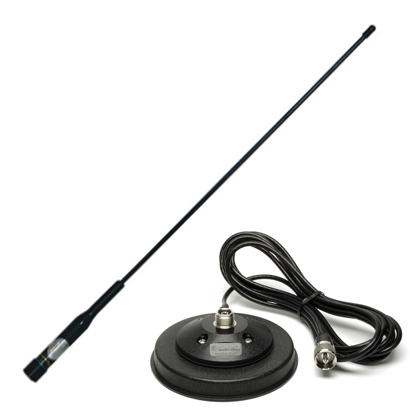 NL+mag VHF/UHF aвтомобільна антена Nagoya NL-R3 радіатор з погоджувальною котушкою та погоджувальною котушкою на магнітной основе PM 100 PL - Зображення 1