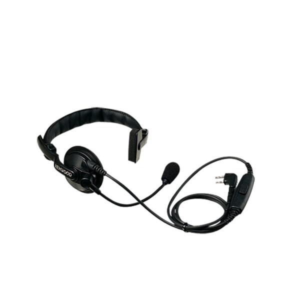 KHS-7А полегшена гарнітура PTT з м'яким оголов'ям мікрофон на штанзі Kenwood