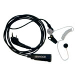 KHS-8bl 2-х провідна гарнітура прихованого носіння з прозорим звуководом Kenwood