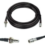 Готова кабельна збірка QMA male – QMA female, з використанням ВЧ кабеля RG-58 C/U довжиною 10 метрів