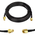 Готова кабельна збірка SMA male або SMA female, з використанням ВЧ кабеля RG-223U, довжиною 10 метрів