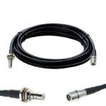 Готова кабельна збірка QMA male – QMA female, з використанням ВЧ кабеля RG-58 C/U довжиною 5 метрів