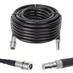 Готова кабельна збірка QMA male або QMA female, з використанням ВЧ кабеля RG-213U, довжиною 15 метрів