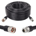 Готова кабельна збіркa N male або N female, з використанням ВЧ кабеля RG-213U, довжиною 20 метрів