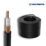 RG-213/U Cупергнучкий коаксіальний  багатожильний кабель (ціна за бухту 200 м), Україна "ОДЕСКАБЕЛЬ"