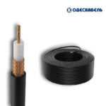 RG-213/U Cупергнучкий коаксіальний  багатожильний кабель (ціна за бухту 100 м), Україна "ОДЕСКАБЕЛЬ"
