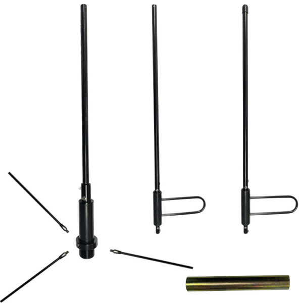 Колінеарна, стаціонарна антена BS-406V, 400-470МГц, 6.8dbi, 560mm, 3х5/8 λ,1,1 kg, SO239,150 km/h, Тайвань