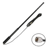 Фібергласова колінеарна стаціонарна антенна з  мощной пружиною 410-430MHz, 2x5/8 λ, 2,5 dBi, Тайвань