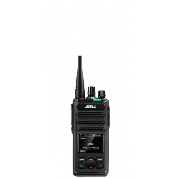 A580T UHF - Мініатюрб/клав.р/ст.,DMR,(4-е клав.),РК-дисплей,UHF,256 канал,16 зон1-4Вт,IP66,АКБ Li-Ion 2200mA