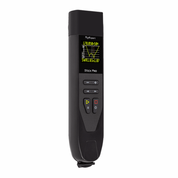 RigExpert Stick PRO – Портативний аналізатор антен і кабелів (0,1–600 МГц, TFT)
