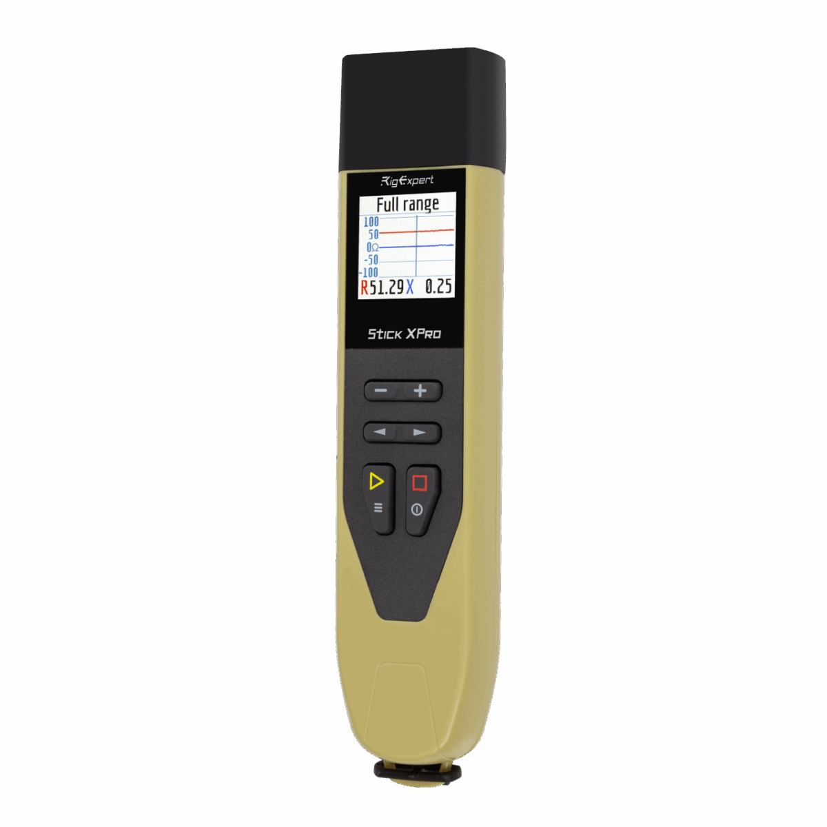 RigExpert Stick XPro – Аналізатор антен і кабелів (0,1–1000 МГц, TFT) - Зображення 1