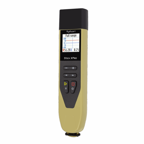 RigExpert Stick XPro – Аналізатор антен і кабелів (0,1–1000 МГц, TFT)