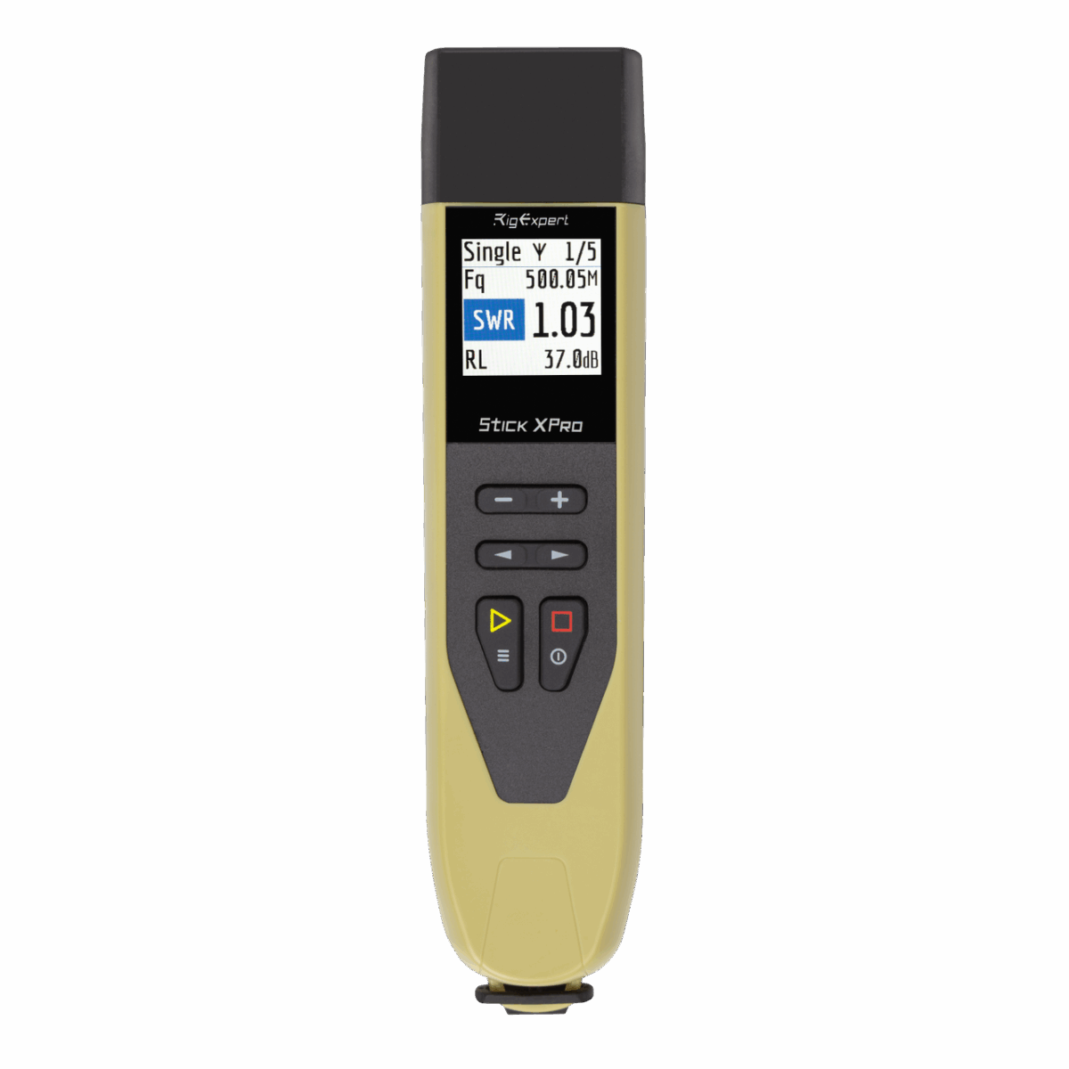 RigExpert Stick XPro – Аналізатор антен і кабелів (0,1–1000 МГц, TFT) - Зображення 2