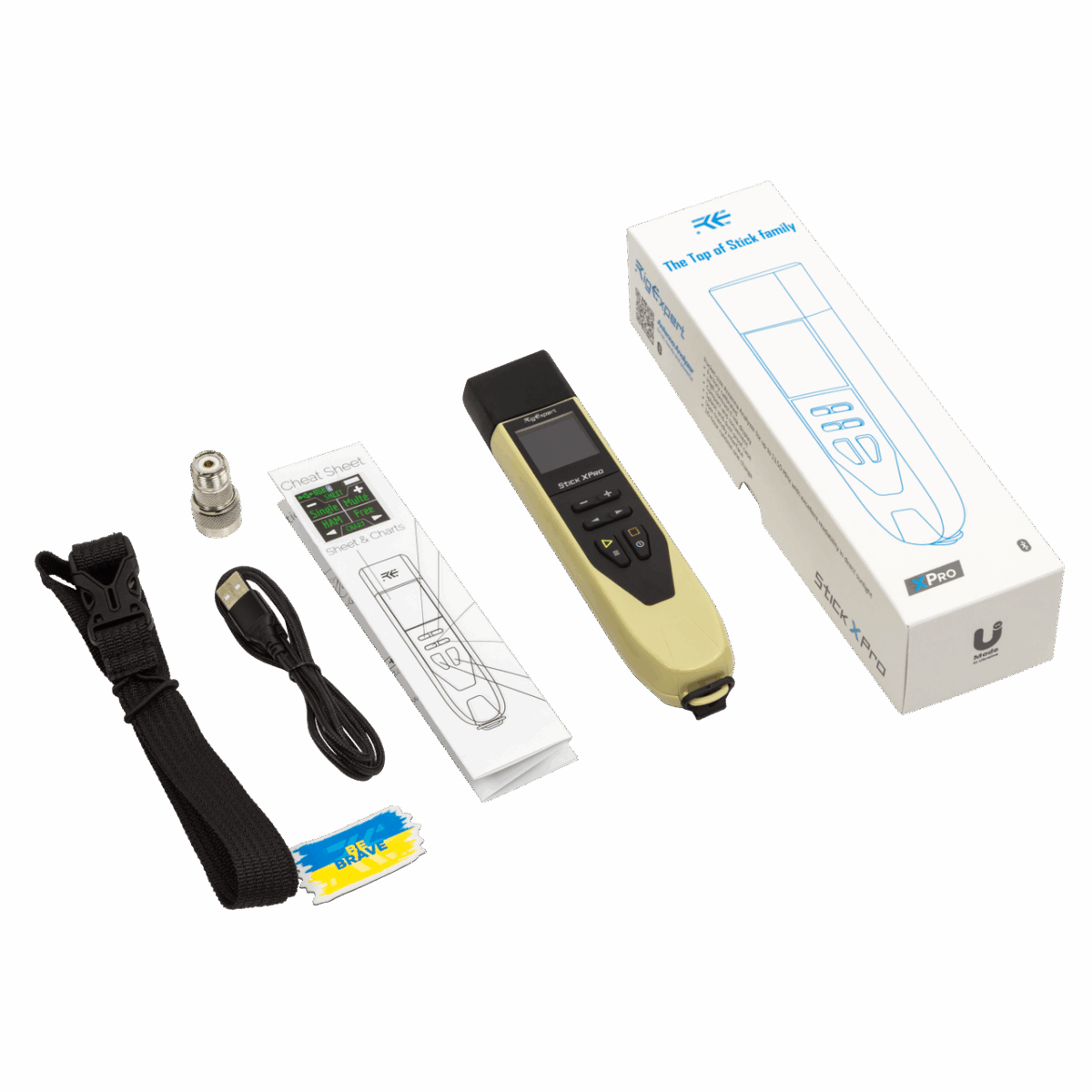 RigExpert Stick XPro – Аналізатор антен і кабелів (0,1–1000 МГц, TFT) - Зображення 7