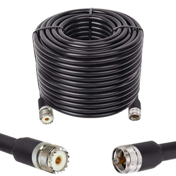 Готова збірка на кабелі SLL-400 UHF Male - UHF Female, 40 метрів