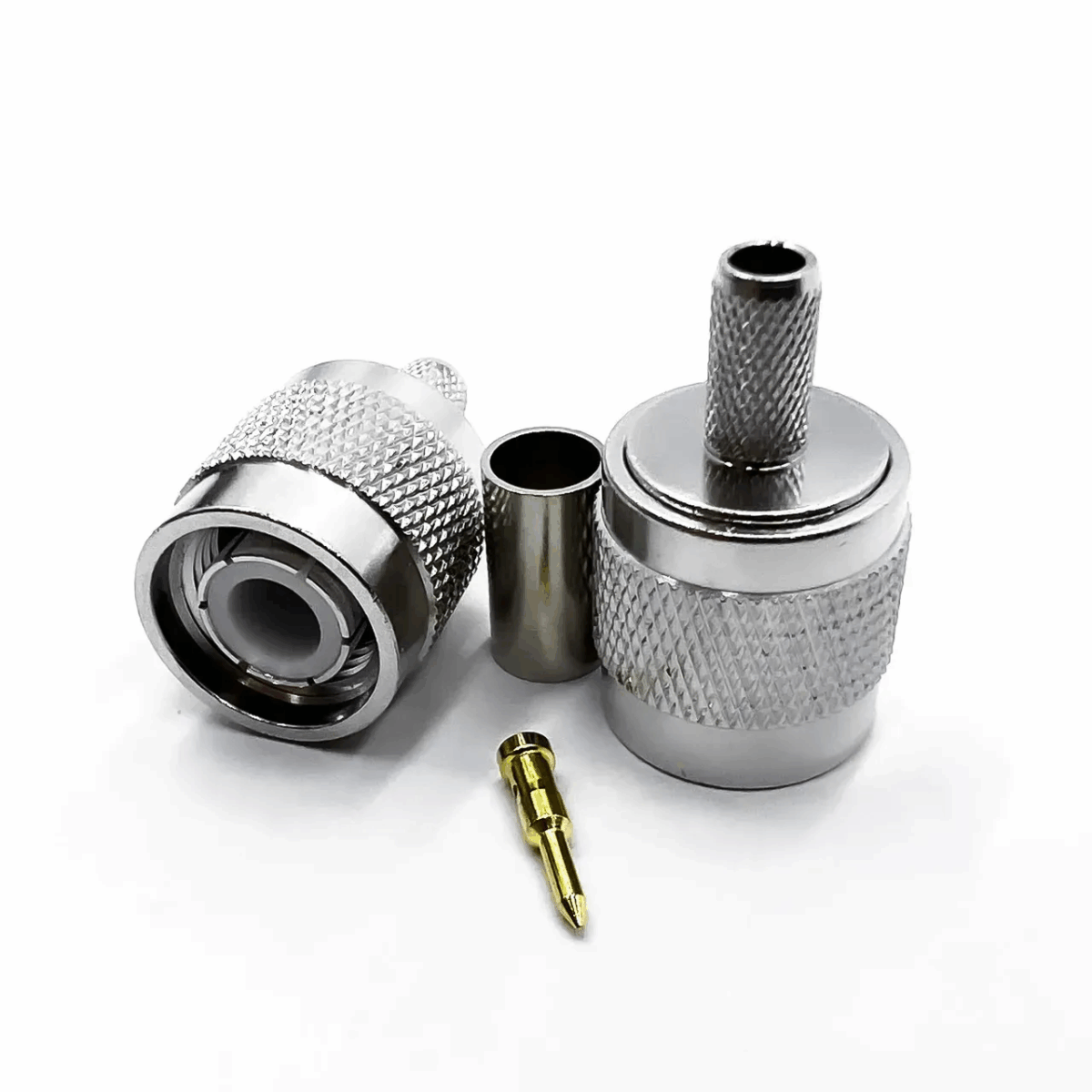 Роз'єм QMA female 7 crimp - Зображення 1