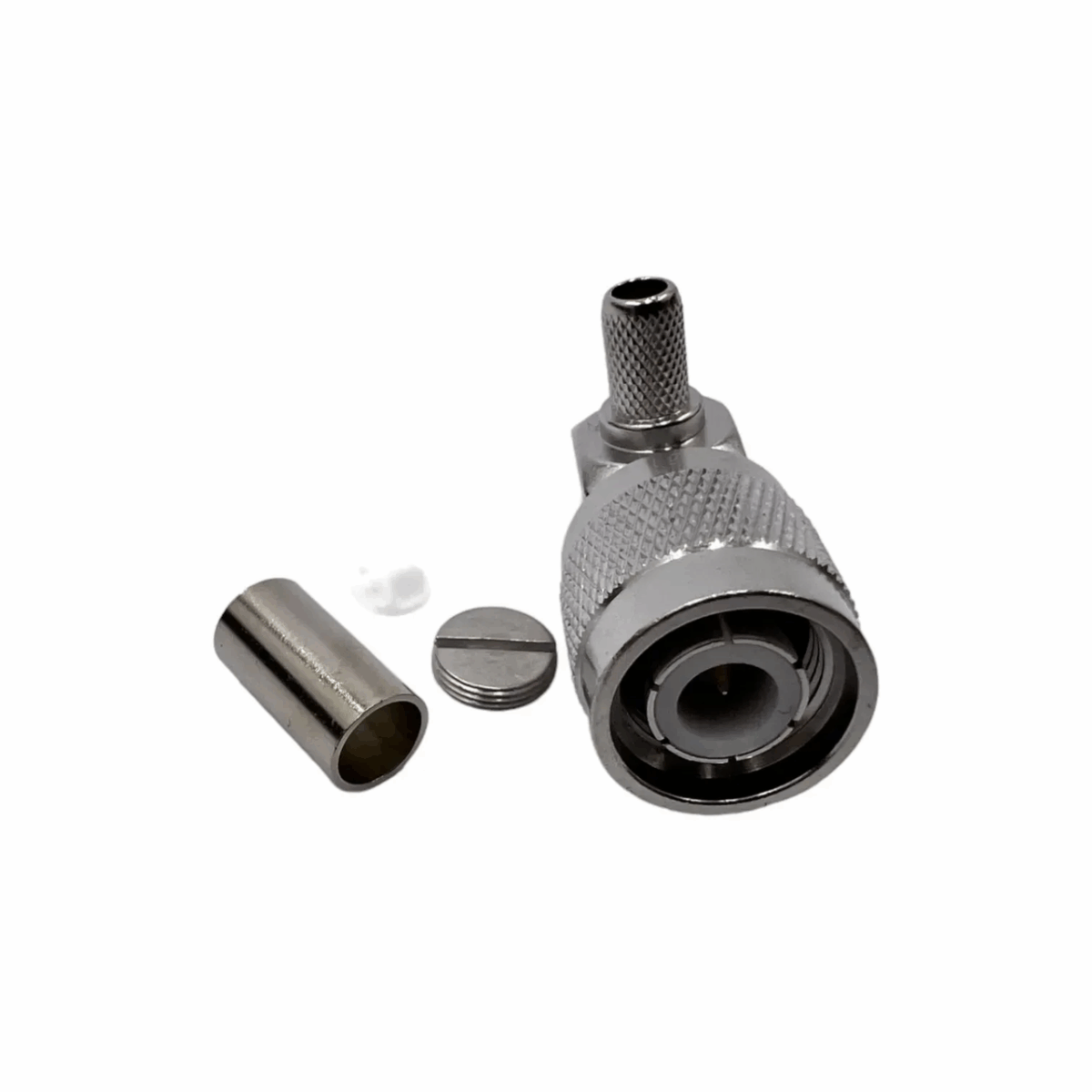 Роз'єми TNC male 6 crimp 90° - Зображення 1
