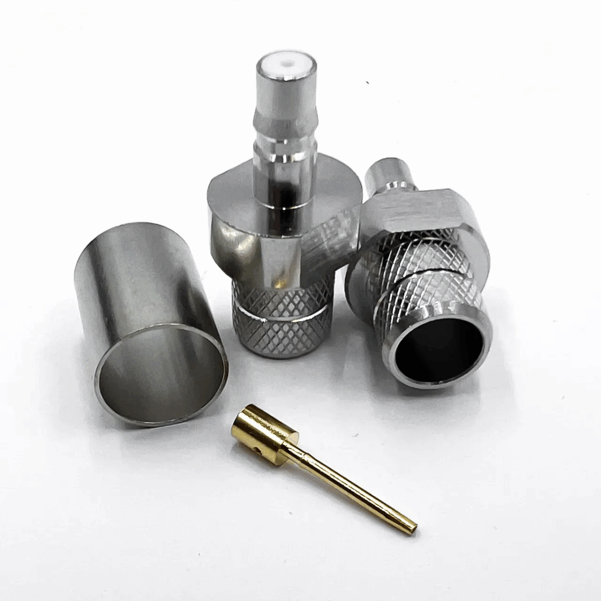 Роз'єм QMA female 9 crimp - Зображення 1
