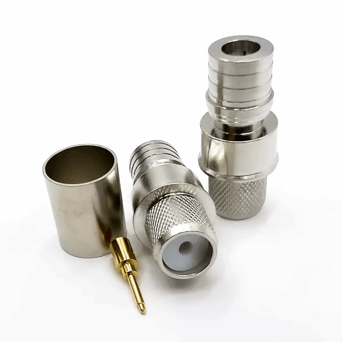 Роз'єм QMA male 9 crimp - Зображення 1