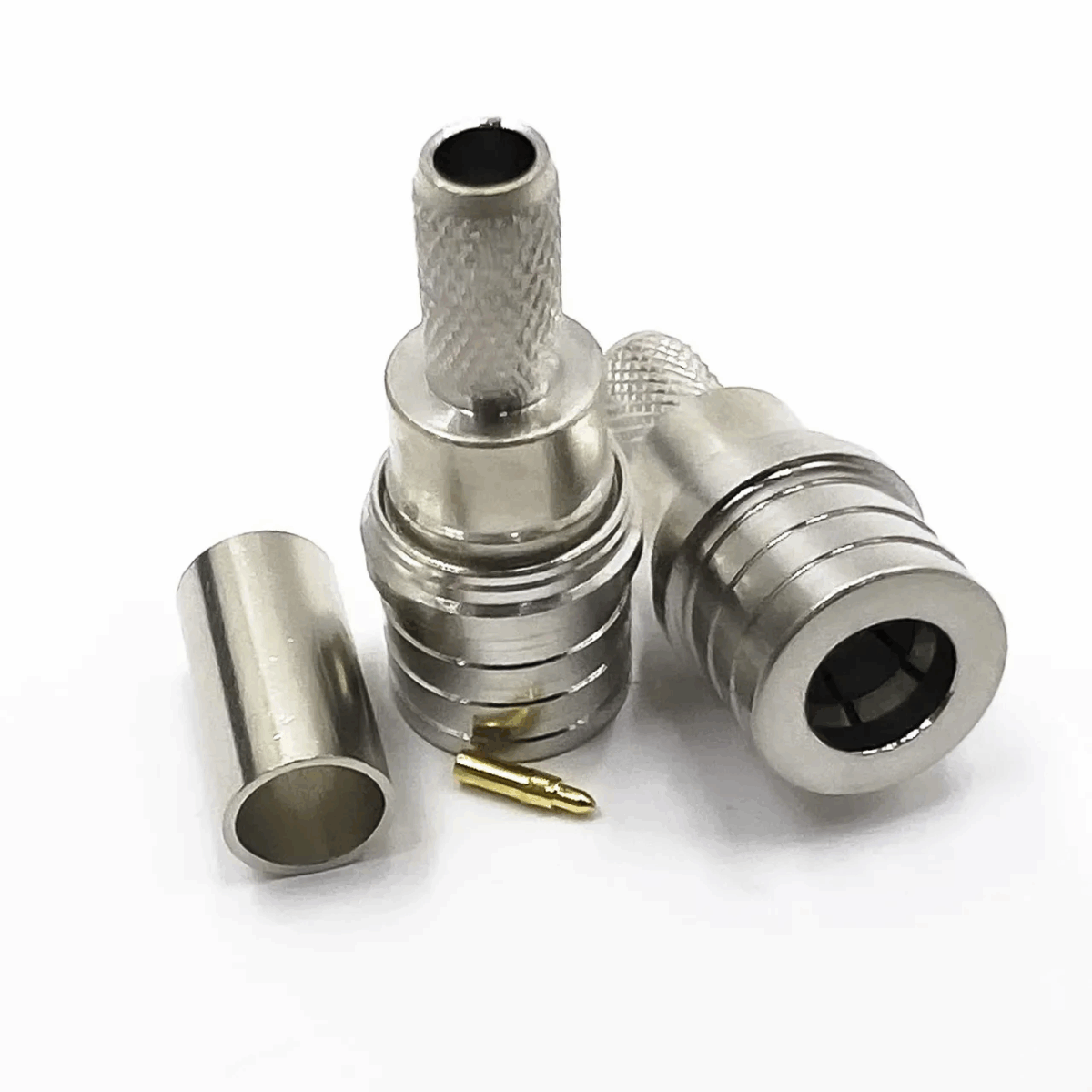 Роз'єм QMA male 6 crimp - Зображення 1