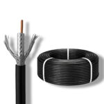8D-BF - коаксіальний моножильний кабель Ø 11.1 з подвійним екраном бухта 200 метрів