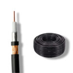 LMR195 - коаксіальний моножильний кабель Ø 4.95 мм з цільним мідним дротом та спіненим діелектриком бухта 100 метрів