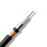 LMR195 - коаксіальний моножильний кабель Ø 4.95 мм з цільним мідним дротом та спіненим діелектриком