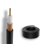 RG-213/U - коаксіальний багатожильний кабель Ø 10.3 мм бухта 100 метрів