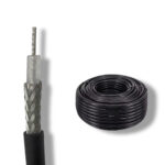 RG-58 C/U - коаксіальний багатожильний кабель Ø 4.95 мм бухта 100 метрів