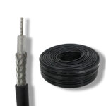 RG-58 C/U - коаксіальний багатожильний кабель Ø 4.95 мм бухта 200 метрів