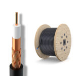RG-8/U - коаксіальний моножильний кабель Ø 10.2 мм барабан 500 метрів