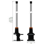 UHF колінеарна стаціонарна антена BASE304-D - Зображення 6