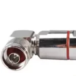 Роз'єм N type male 90° на кабель 1/2" під пайку